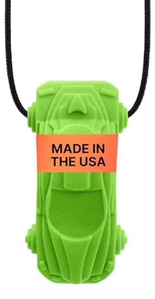 Bijou à Mâcher Voiture de Course Kaukette Ark Vert Citron - Version XT