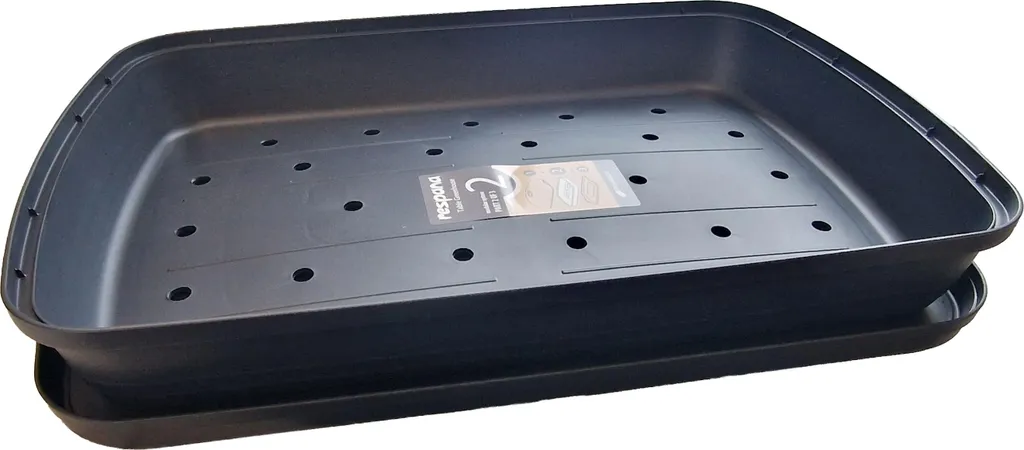 Prosperplast - Fioriera da balcone RATO CASE bianca, dimensioni