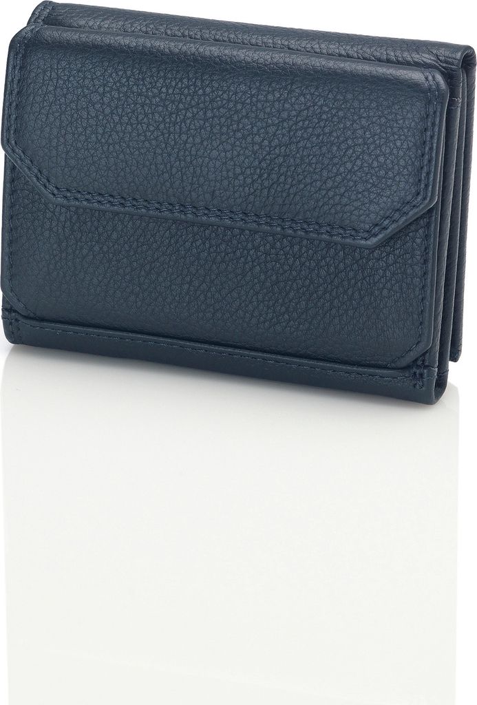 Josephine Osthoff Geldbörse Slim Wallet mit Münzfach und RFID Schutz, Geldbeutel für Damen und Herren, handgefertigt aus 100% Echtleder