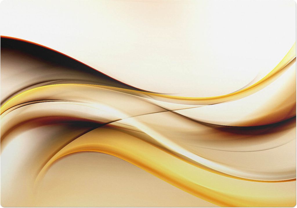 Wellenlinien – Bodenschutzmatte – Rutschfest – Schutzmatte für Büro – Vinylmatte – Stuhlunterlage –100 x 70 cm