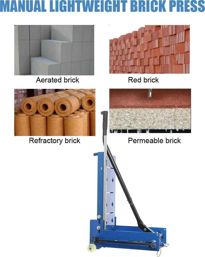 Taille-briques pour chantier - Coupe manuelle précise béton cellulaire - 7