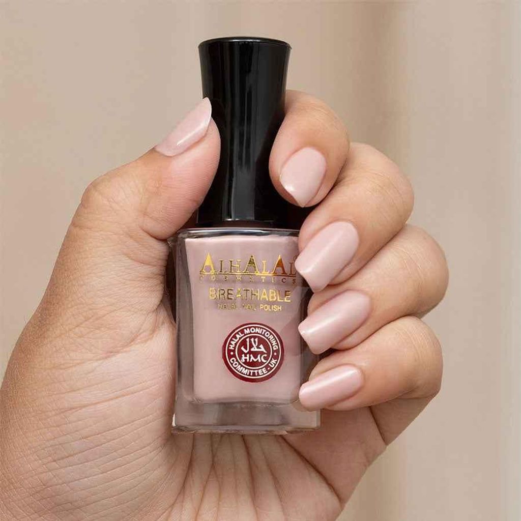 AL-177 AREESHA Halal Atmungsaktiver Nagellack Rosa | Wasserdurchlässig, Wudu-geeignet, vegan & alkoholfrei