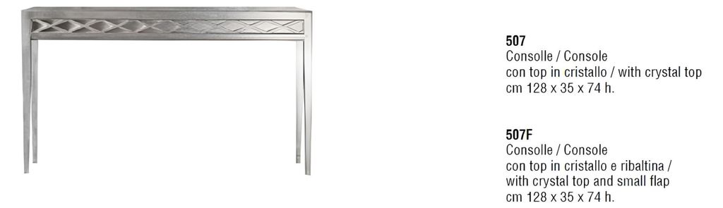 Italienische Möbel Beistelltisch Konsolentisch Designer Tisch Wohnzimmertisch