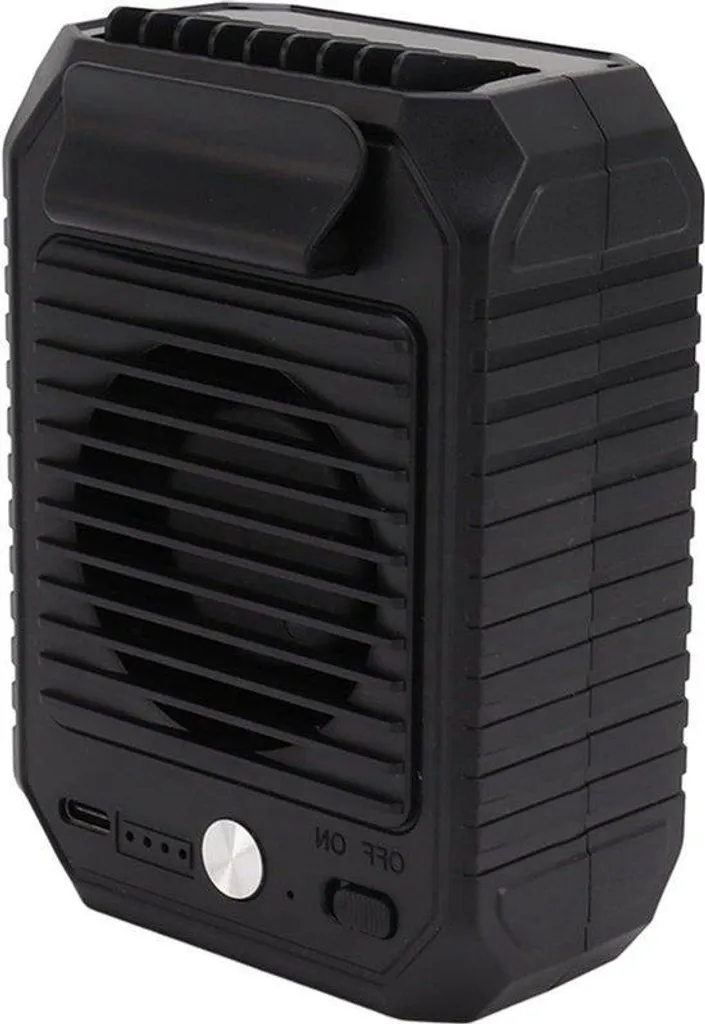 Ventilateur extérieur sans fil idéal pour jardinage et pêche en été
