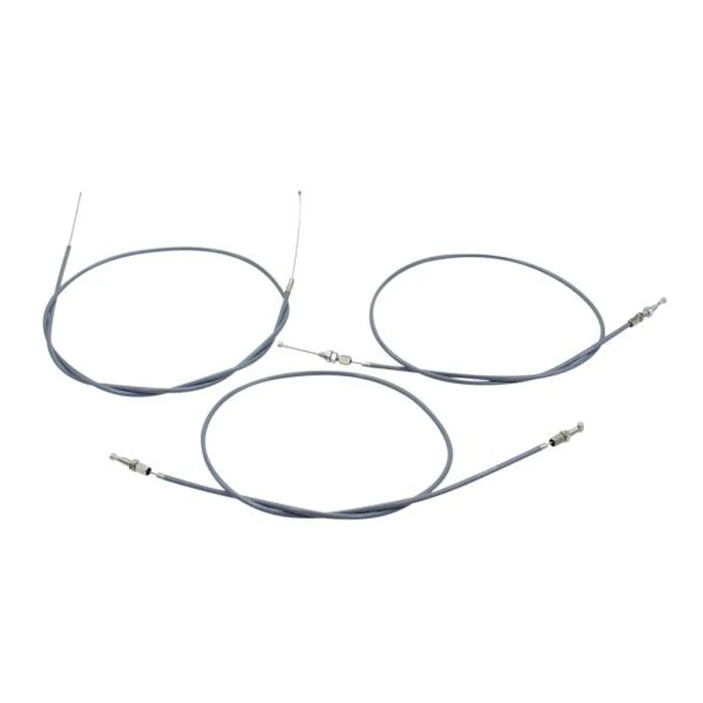 Set câbles Bowden gris Zündapp KS 50 WC 517-50L0 finition premium