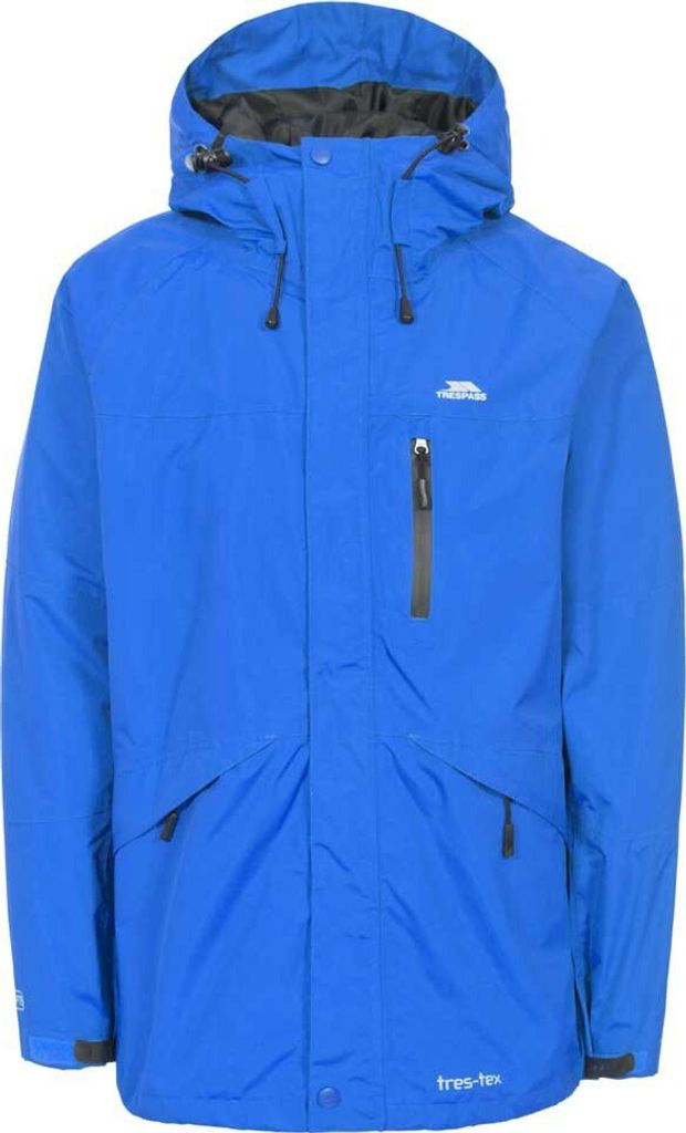 TRESPASS Herren Outdoor Jacke wasserdicht winddicht atmungsaktiv leicht XXS