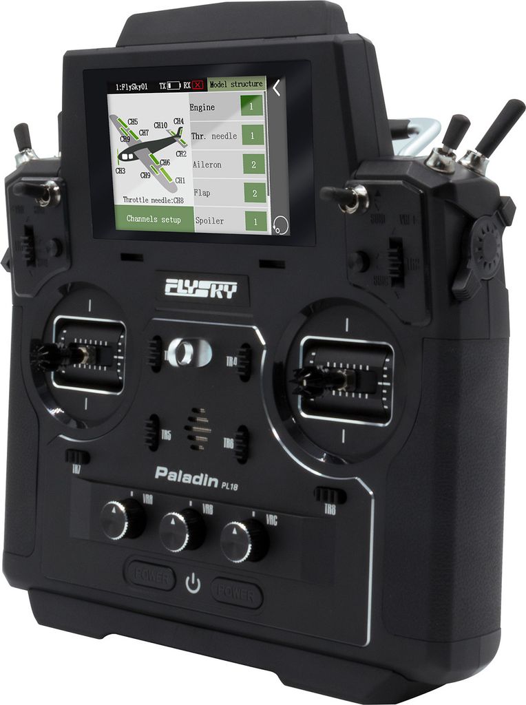Flysky Paladin PL18 2.4G 18CH rádiový vysílač s přijímačem Obrázek produktu 