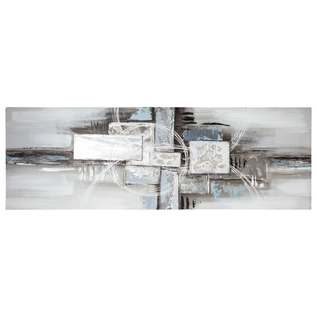 Gemalte leinwand "kylia" abstrakt 150x50cm - Atmosphera créateur d'intérieur