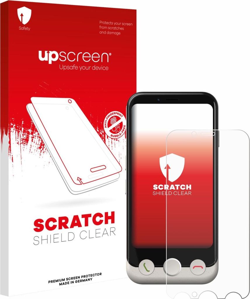 upscreen Schutzfolie für Doro Aurora A10 Displayschutz Displayschutzfolie Folie Klar Transparent