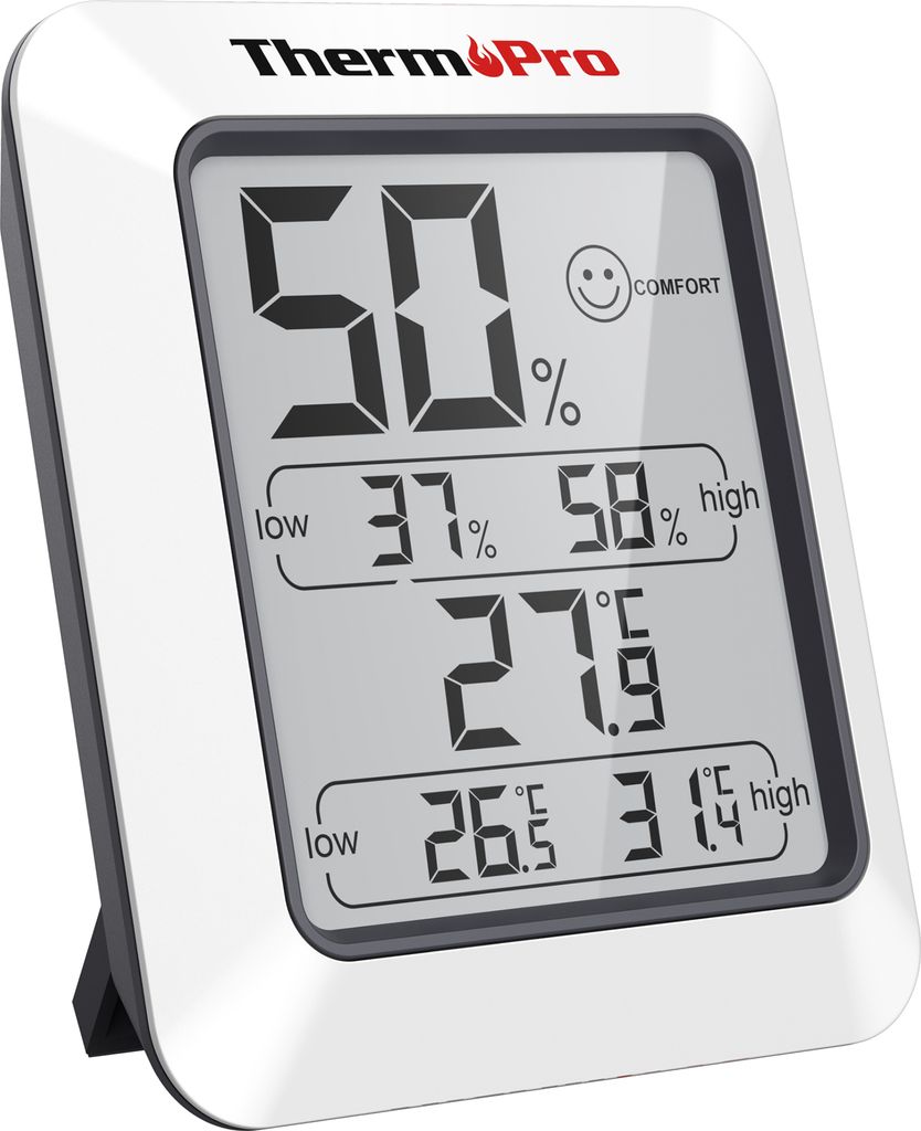 ThermoPro TP50 digitales Thermo-Hygrometer Innen Produktbild 