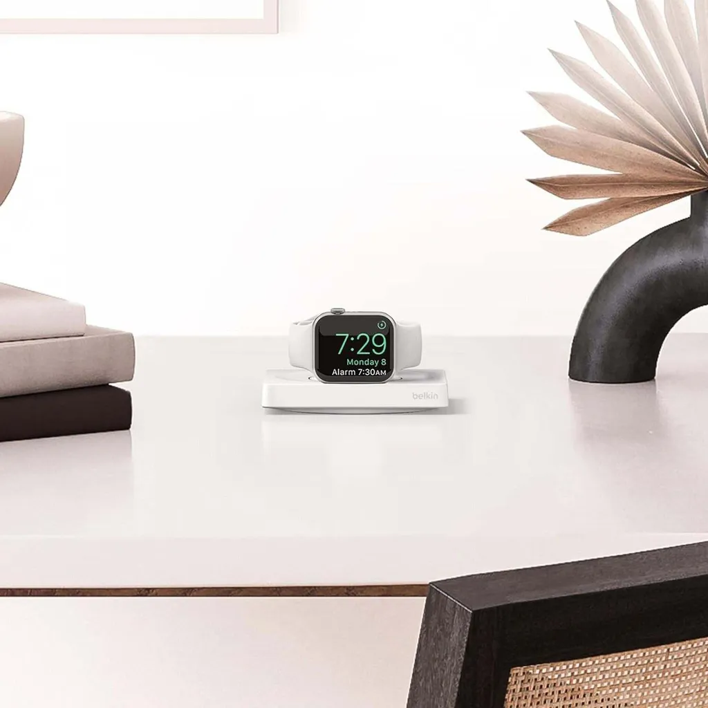 Chargeur rapide blanc Belkin BOOST CHARGE PRO induction pour Apple Watch - 14