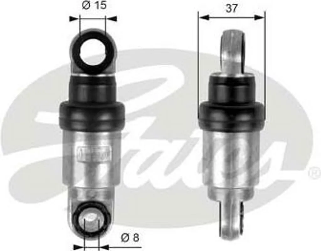 Amortisseur de Vibrations T39097 robuste pour Courroie Crantée OE 2243510