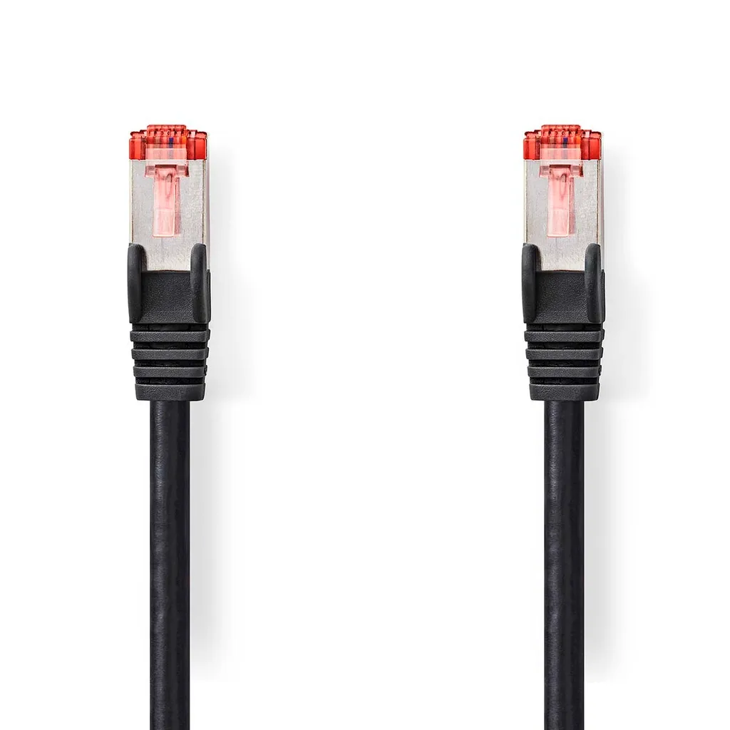 Cavo Patch CAT6 S/FTP LSZH 2m Nero | Certificato per Reti Aziendali