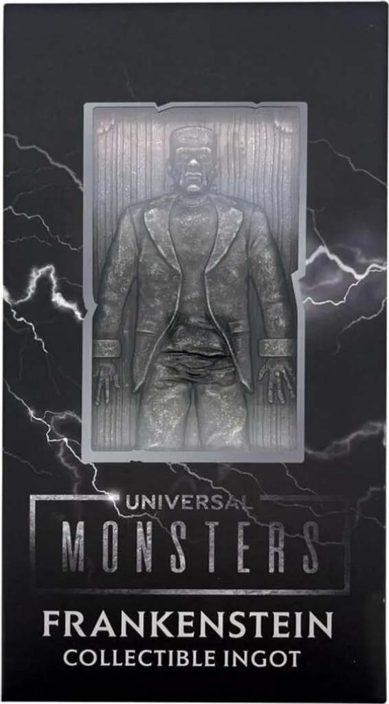 Lingot Frankenstein Édition Limitée Fanattik Numéroté Universal Studio - 3