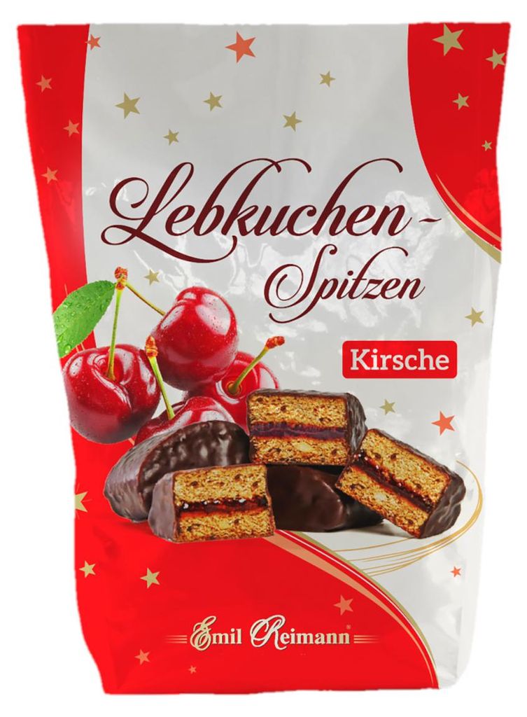 Emil Reimann Lebkuchenspitzen Kirsch 180g Produktbild 