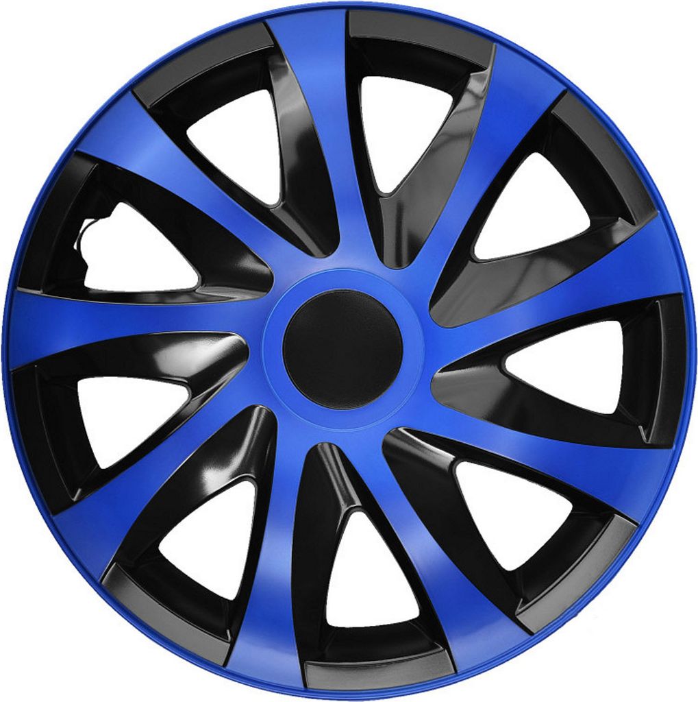 NRM Radkappen DRACO, Blau/Schwarz 16" Zoll. (4 x Universal Produktbild 