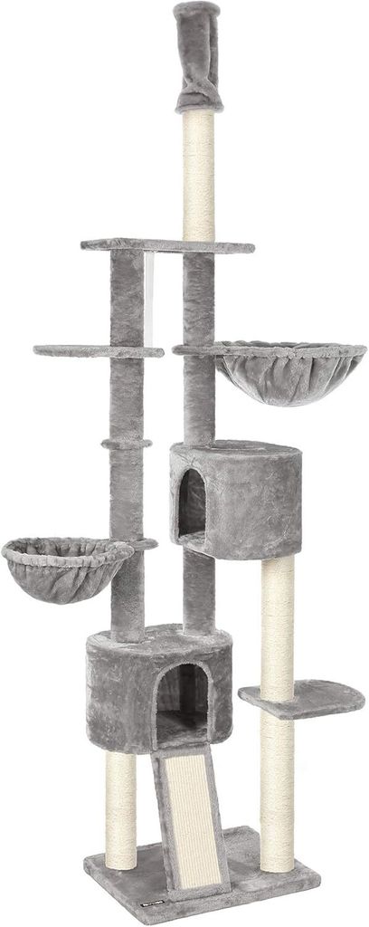Škrabadlo do stropu Platino 60x45x240-260 cm světle šedá Obrázek produktu 