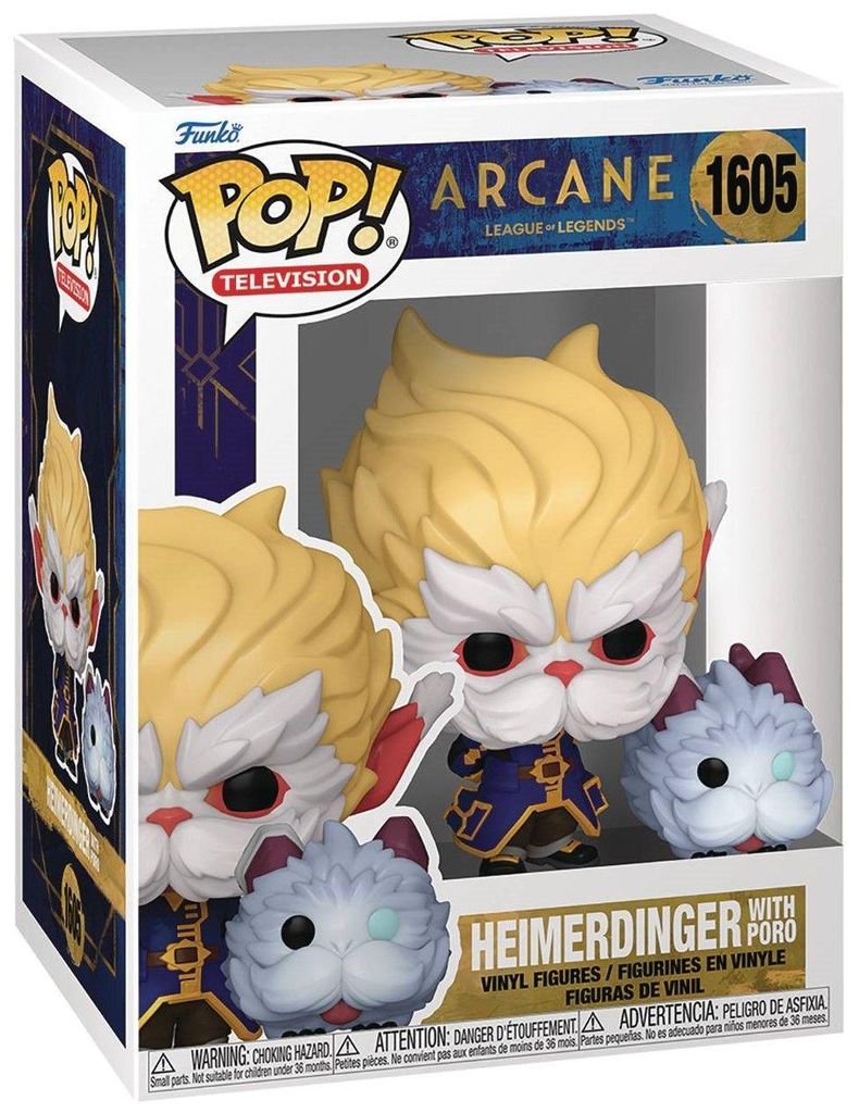 Arcana - Heimerdinger with Poro 1605 - Funko Pop! Produktbild 