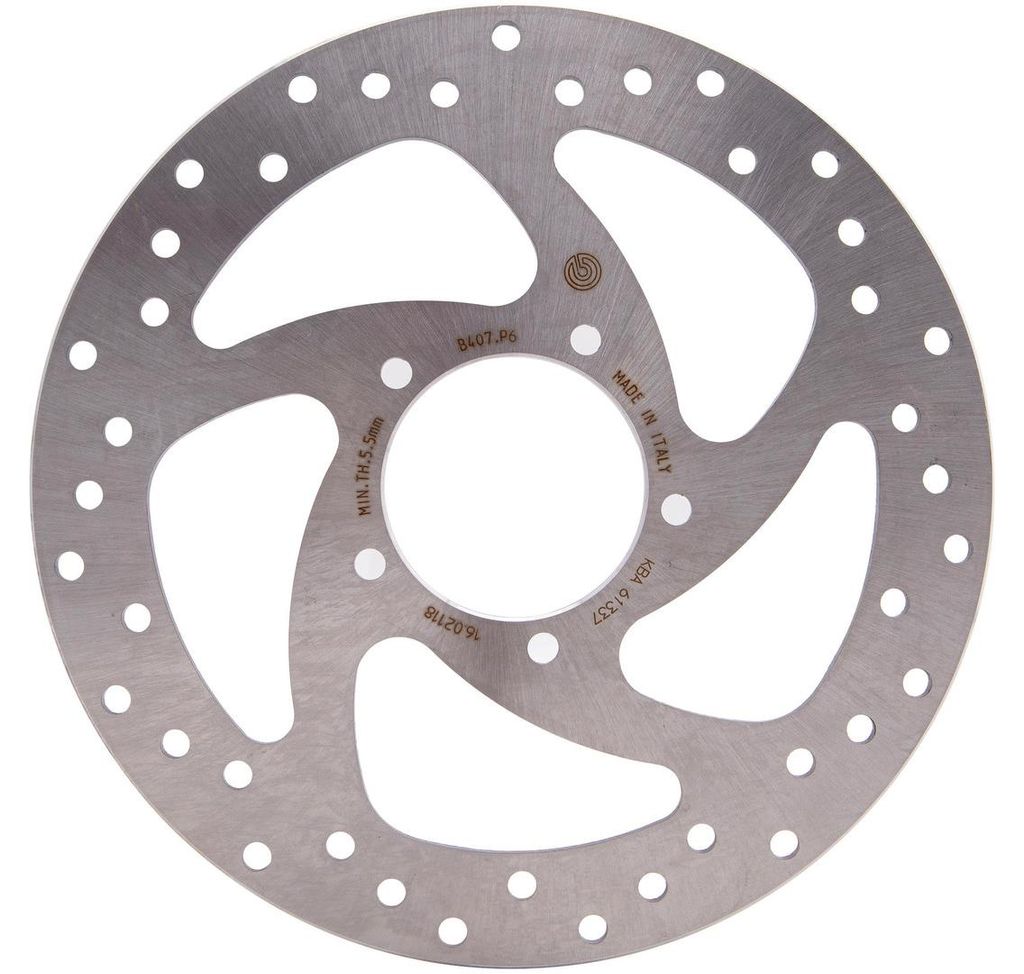 BREMBO Feststehende Bremsscheibe 68B407P6 Gold Serie D.265 Dicke 6mm 5 Löcher für DUCATI