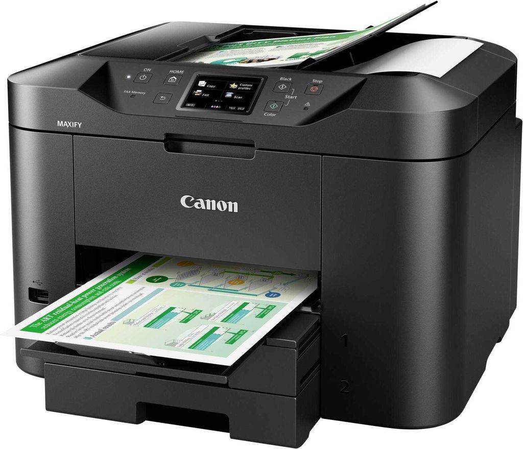 Canon Drucker MAXIFY MB2750 Tintenstrahl Kopieren Scannen Fax Duplex