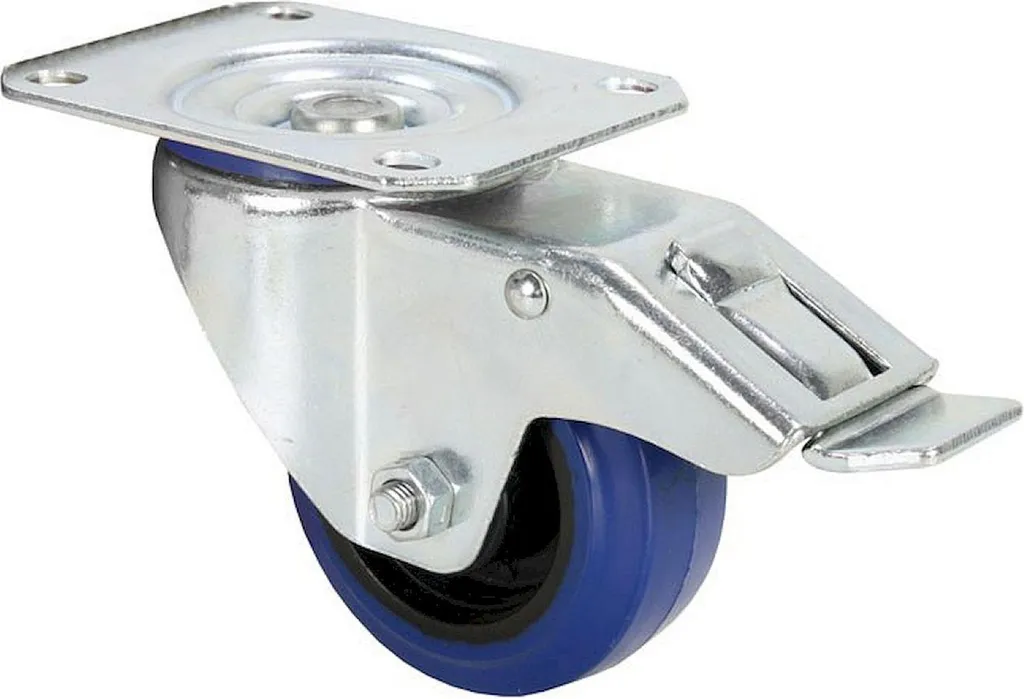 Adam Hall 372091 Ruota Blu 80mm: la Ruota da Palcoscenico Definitiva