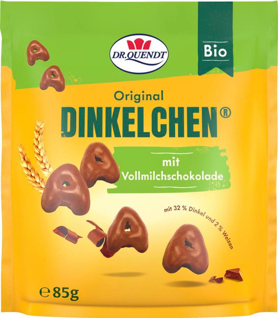 Dr.Quendt Dinkelchen Vollmilch Produktbild 
