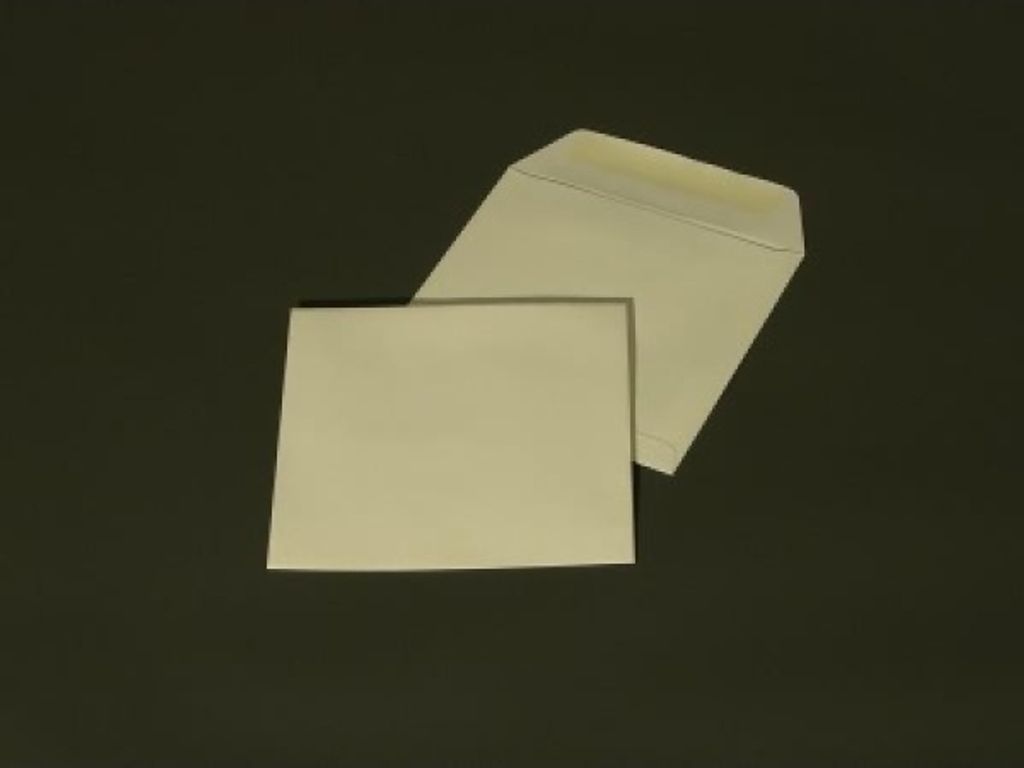 Briefumschläge Biotop3 155x155mm 120g/qm gummiert VE=100 Stück creme