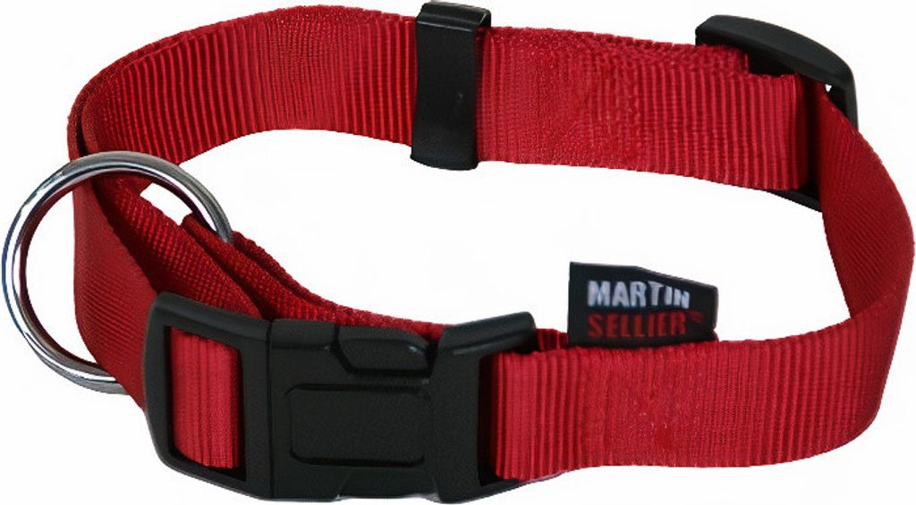 Martin Halsband Basic Nylon Rood