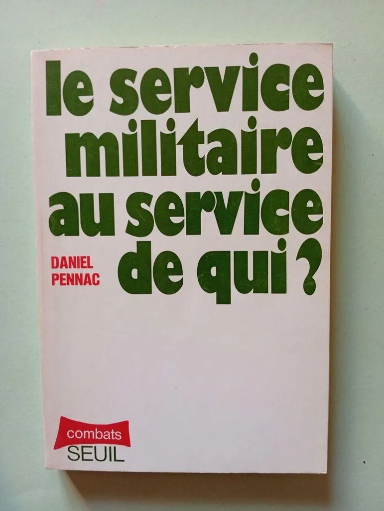 Livre Le service militaire au service de qui ? Analyse politique 2024