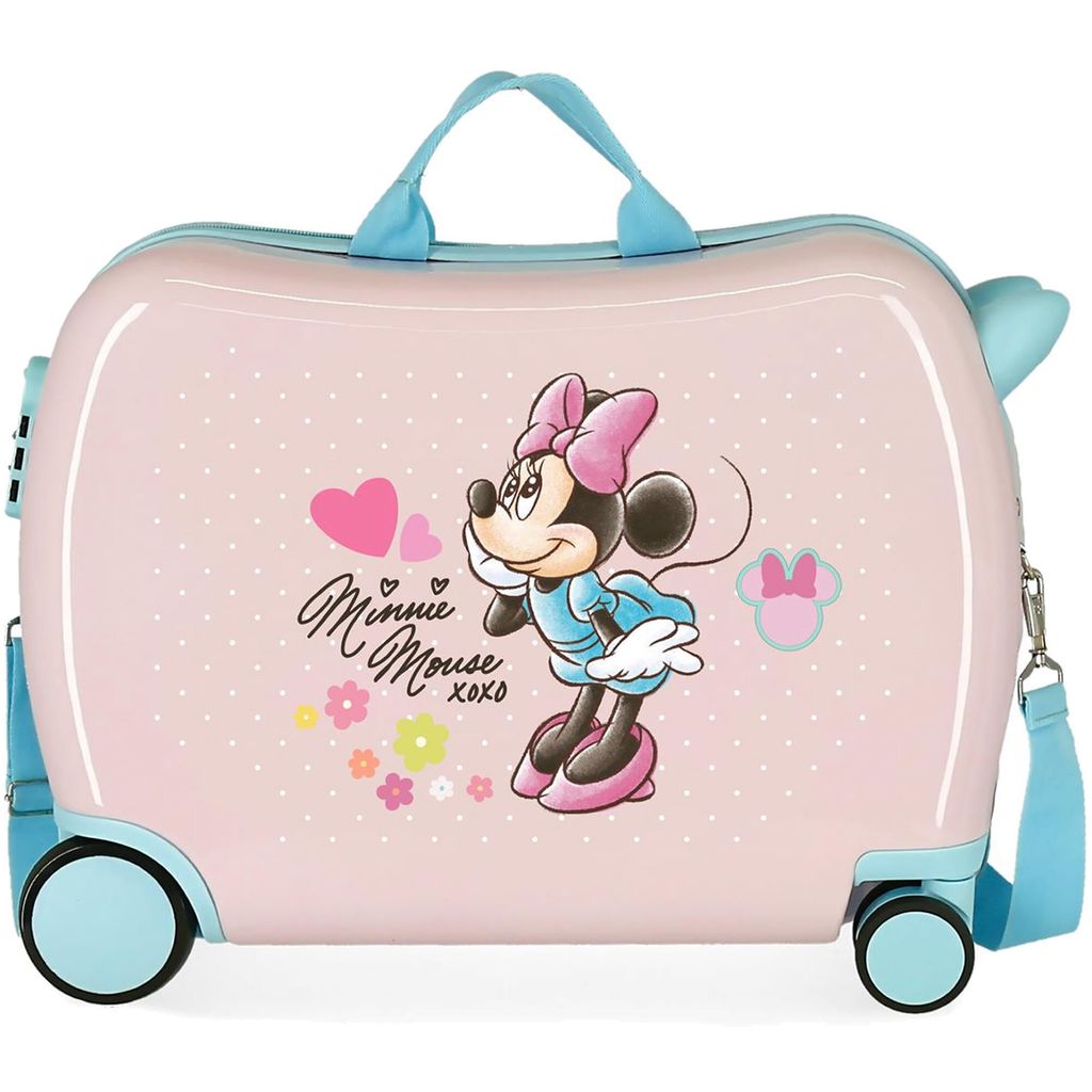 Minnie Maus Sitzkoffer Kinder Hartschalen Koffer Joumma Produktbild 