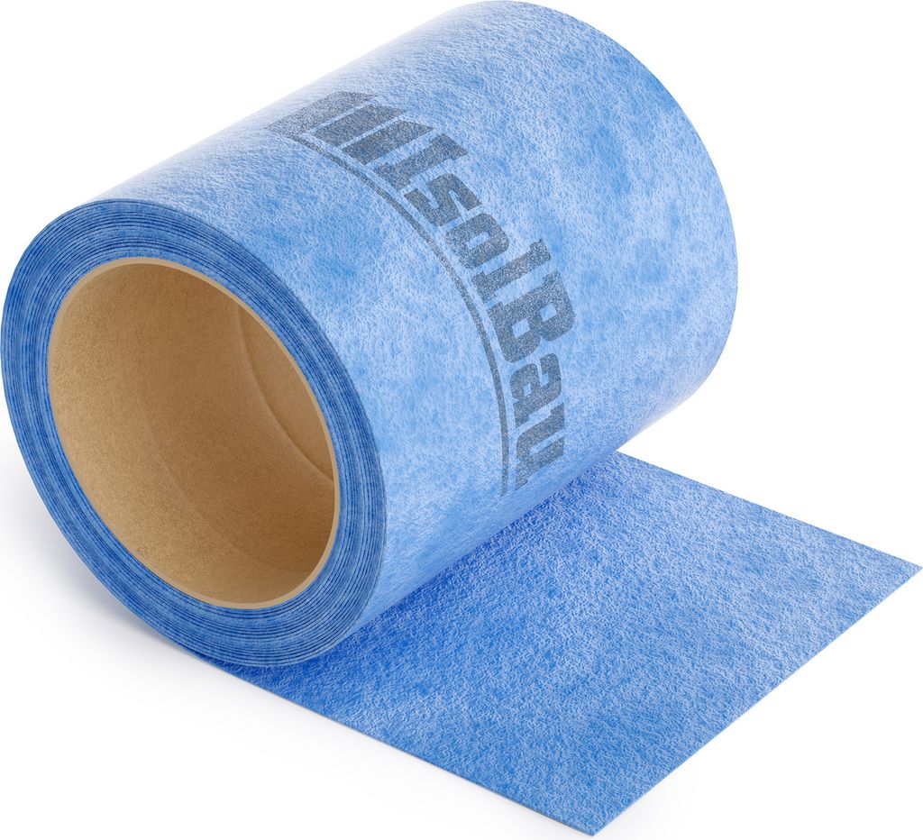Isolbau Dichtband P3 Blau - 10 m Abdichtband Wasserdichtes Dichtungsband für Sanitär, Dusche, Bad und Fliesen, Balkon und Terrasse, Abdichtung f...