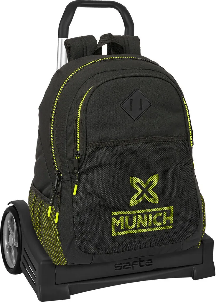 Trolley Munich Beat Nero 32x44x16 cm | Zaino Scuola Professionale