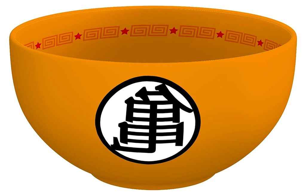 Dragonball Z - Müslischale - Goku Symbole - Keramik XXL - Orange - 600ml