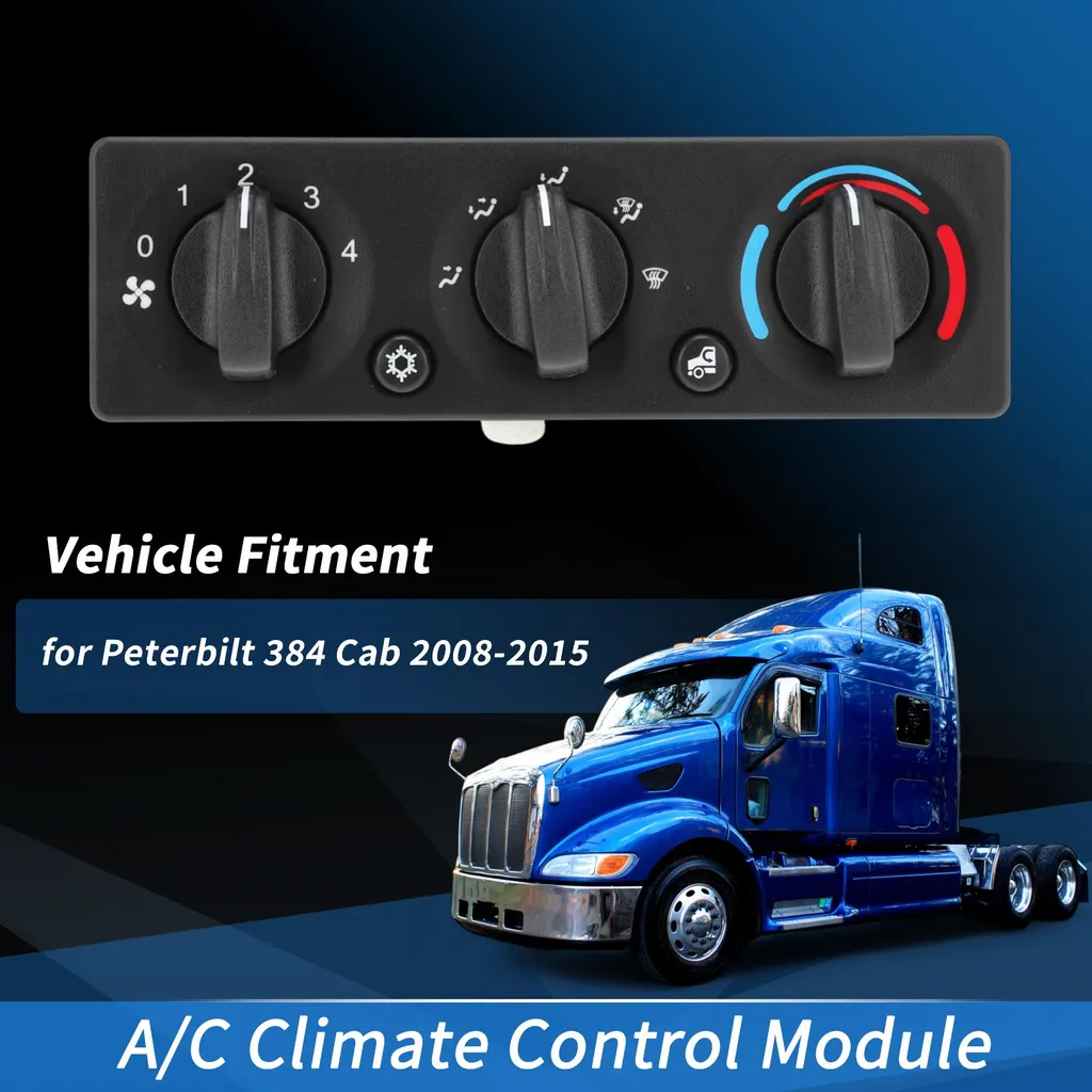 Module Chauffage Cabine Peterbilt 384 de 2008 à 2015 Panneau HVAC