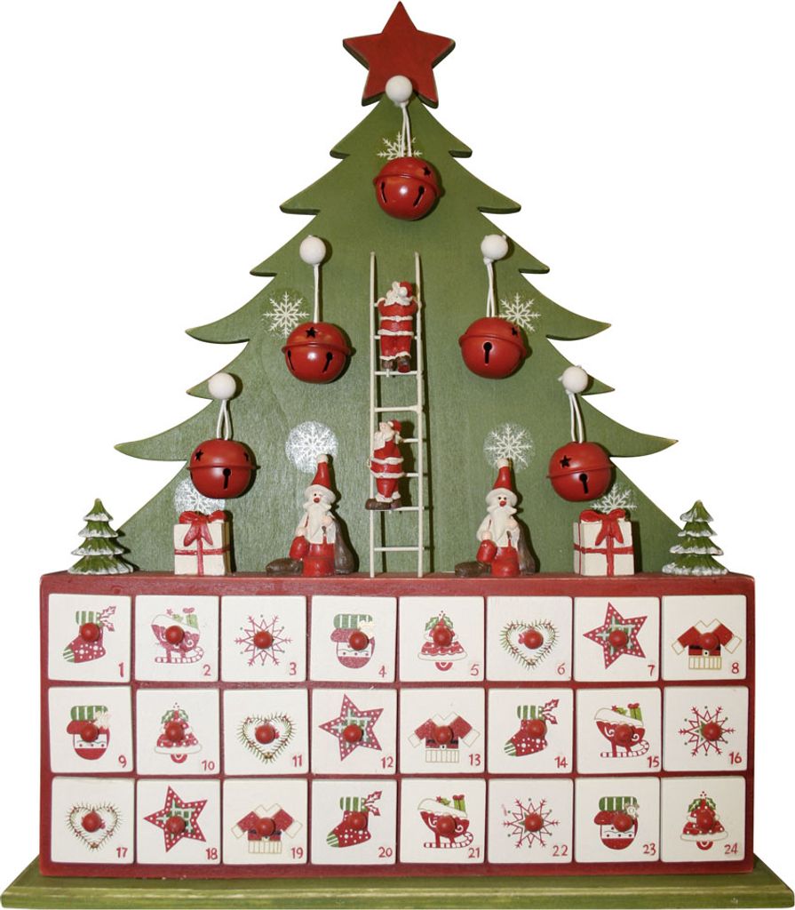 Adventskalender ungefüllt / Design: Weihnachtsbaum