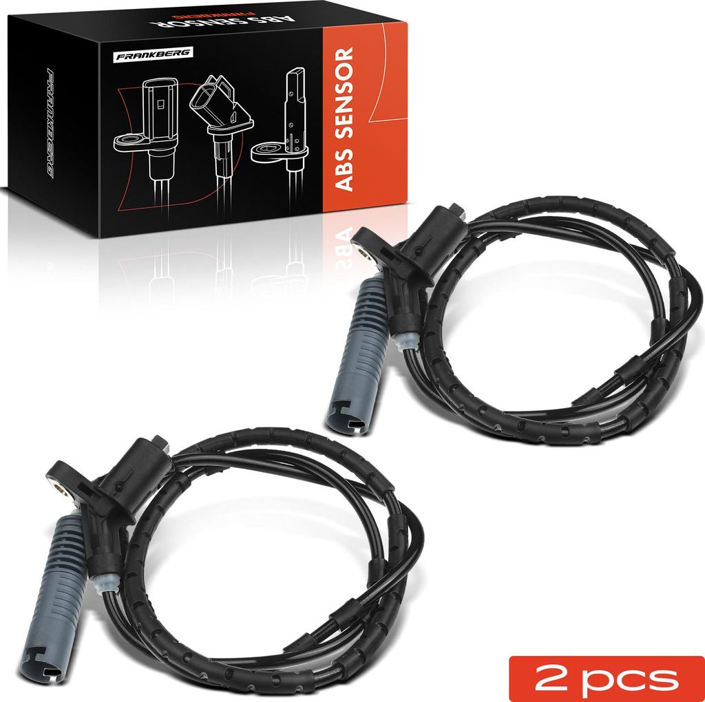 Frankberg 2x ABS Sensor Hinterachse beidseitig für BMW 3er E46 3er Touring 2.9L 3.0L 1999-2005