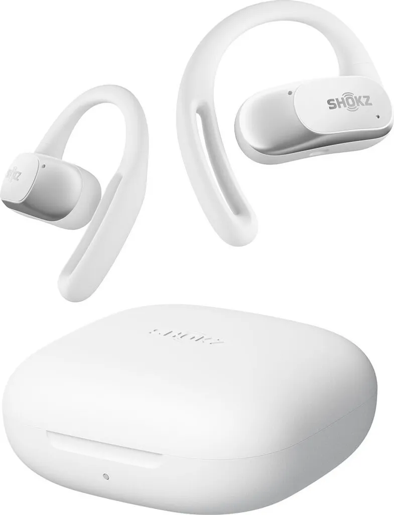 Écouteurs Bluetooth OpenFit Air Blanc idéaux pour le télétravail - 2