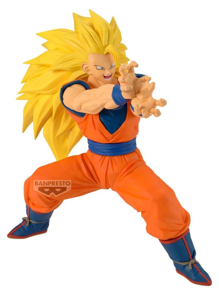 Dragon Ball Z Match Makers PVC Statue Super Saiyan 3 Son Goku (Vs. Majin Buu) 16 cm
