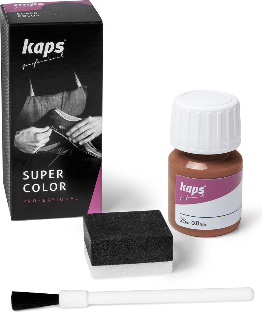 Farbe für Natur- und Kunstleder - Kaps Super Color 25 ml - Mango (127#)