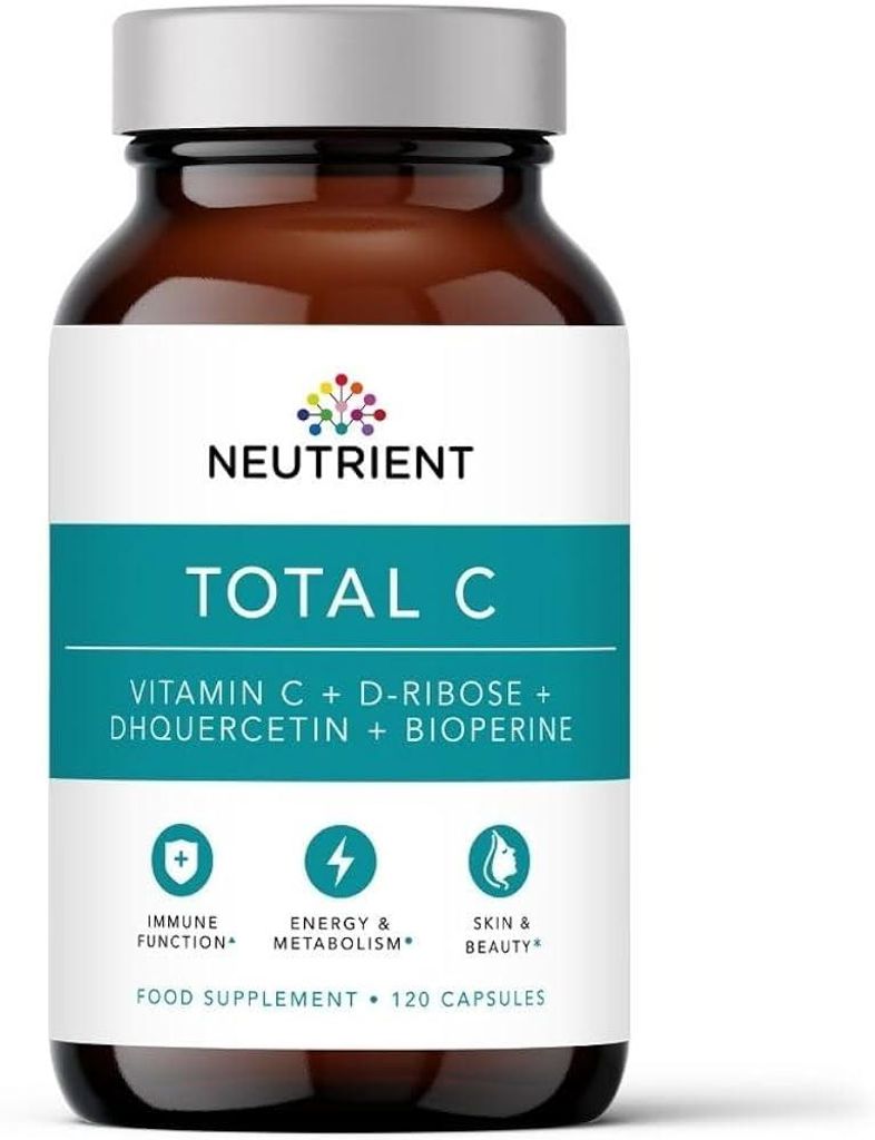 Neutrient™ Total C, Fünf Formen von Vitamin C, 120 Kapseln, Produktbild 