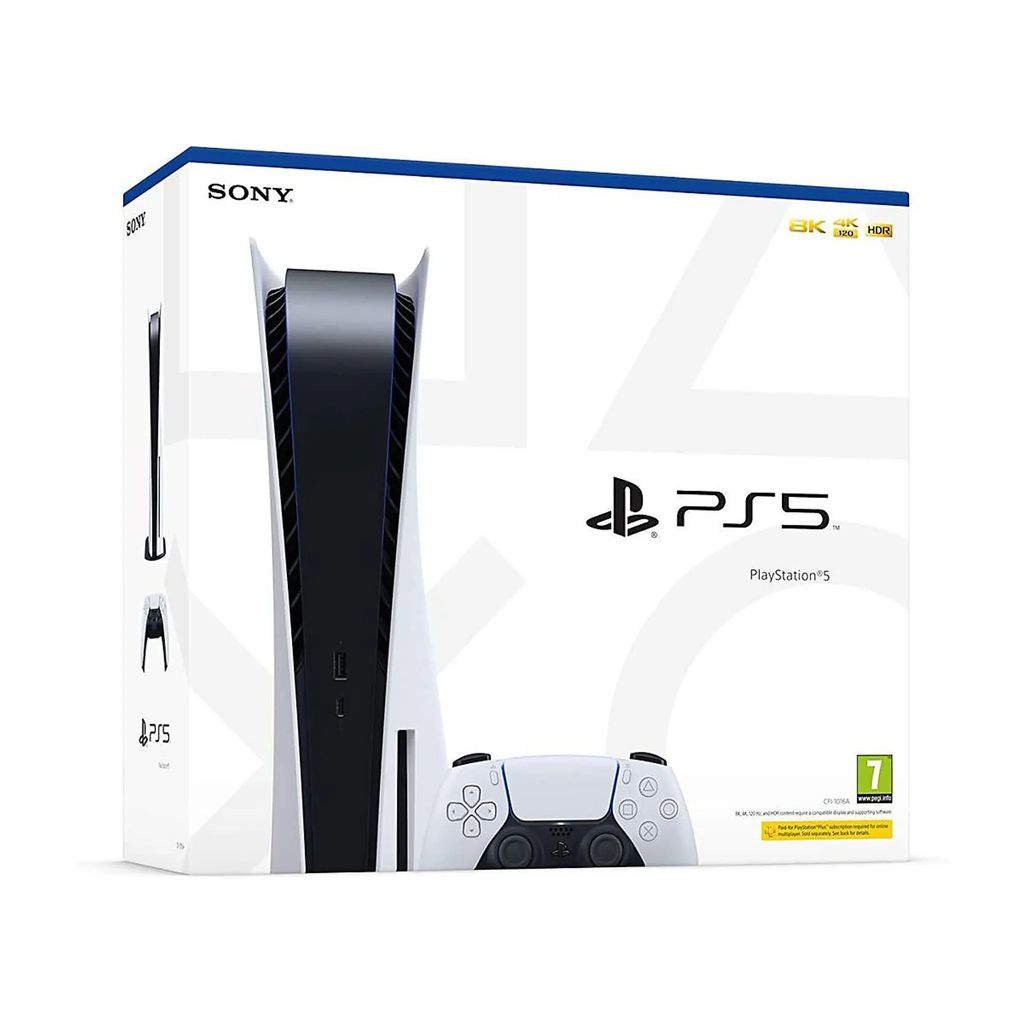 Sony Playstation 5 DISC weiß 825GB Produktbild 