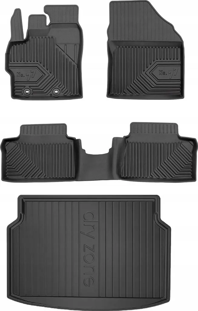 Tappetini Interni Toyota Yaris Hybrid dal 2020: Design e Pulizia