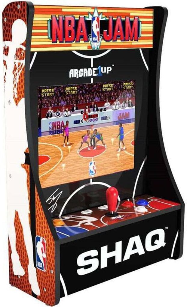 Arcade1Up NBA JAM: Shaq Edition Partycade, Malý arkádový Obrázek produktu 