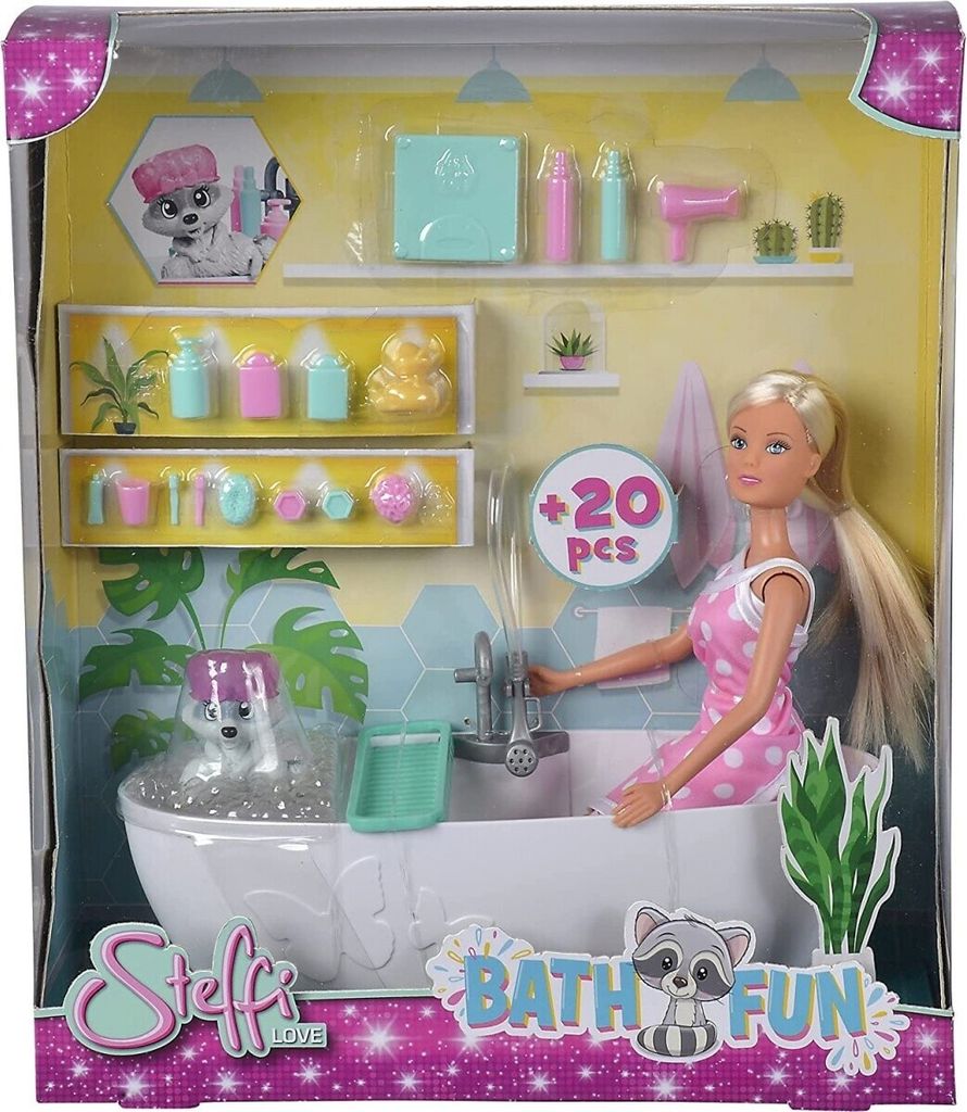 Steffi Love Puppe in der Badewanne Produktbild 1