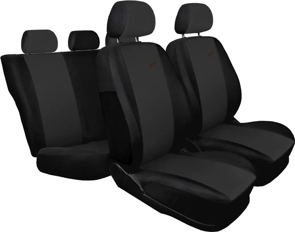 Kit Coprisedili XR Grigio Scuro per Fiat Punto | Montaggio Universale - 11