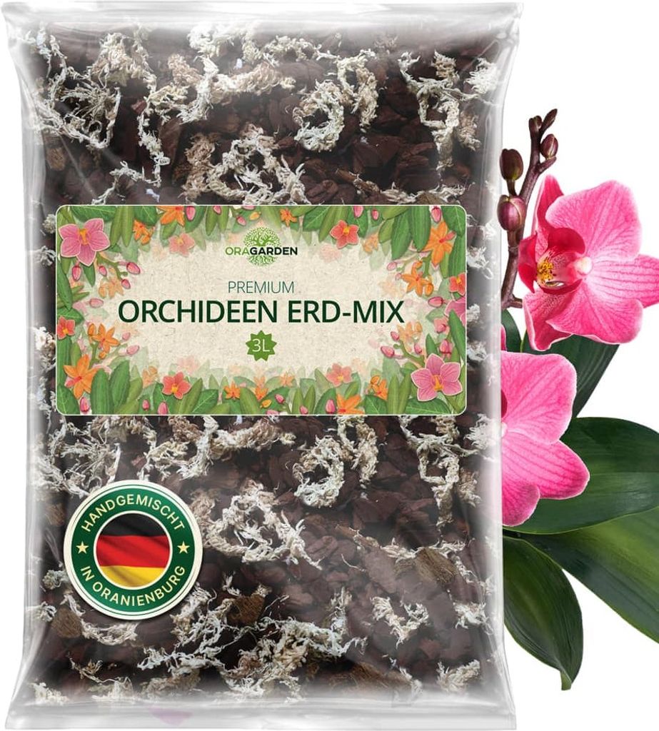 OraGarden Orchideen Mix 3 Liter Produktbild 