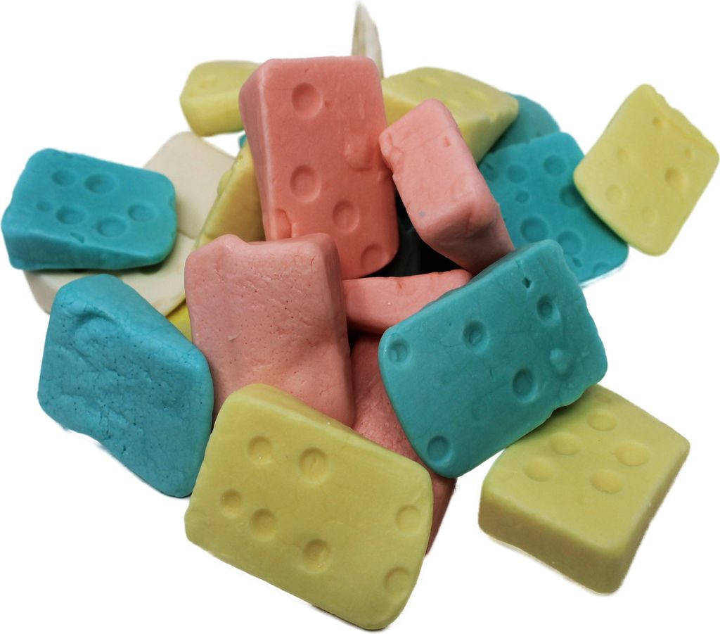 Fruchtgummi Formaggio Käse Fruchtgummi mit Erdbeerfrucht Creme 1000g