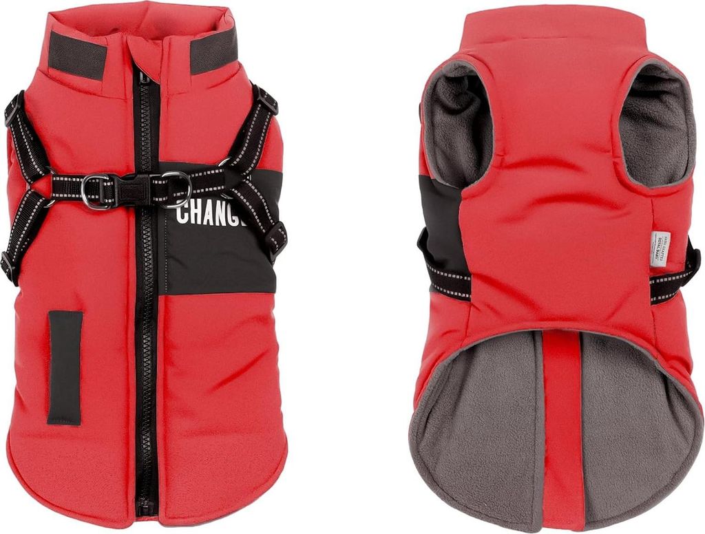 Hundemantel Winter Hundejacke Hundegeschirr Mantel Welpenmantel Jacke Weste Kleidung Kleines Hundegeschirr Hundemäntel für kleine mittelgroße Hunde