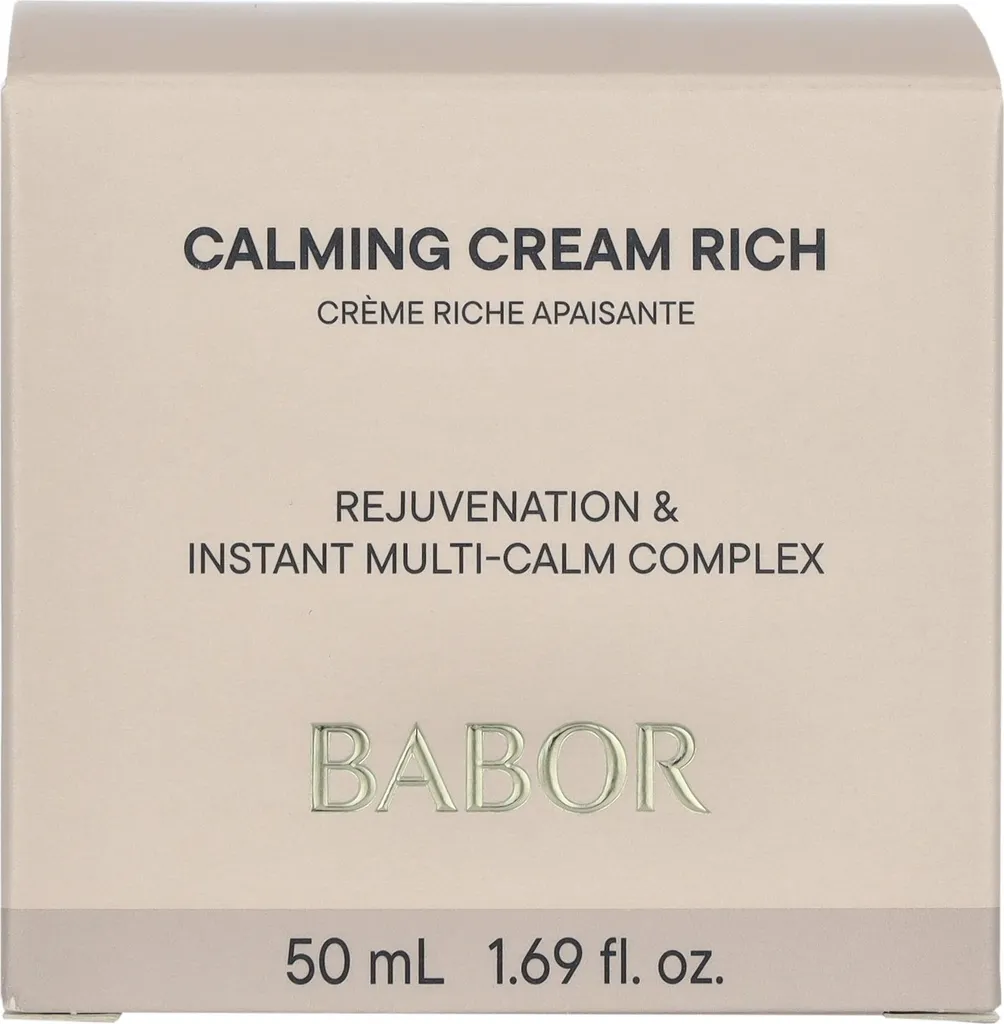 Crème Visage Intensive Peaux Sensibles Babor Skinovage Calming Rich 50ml