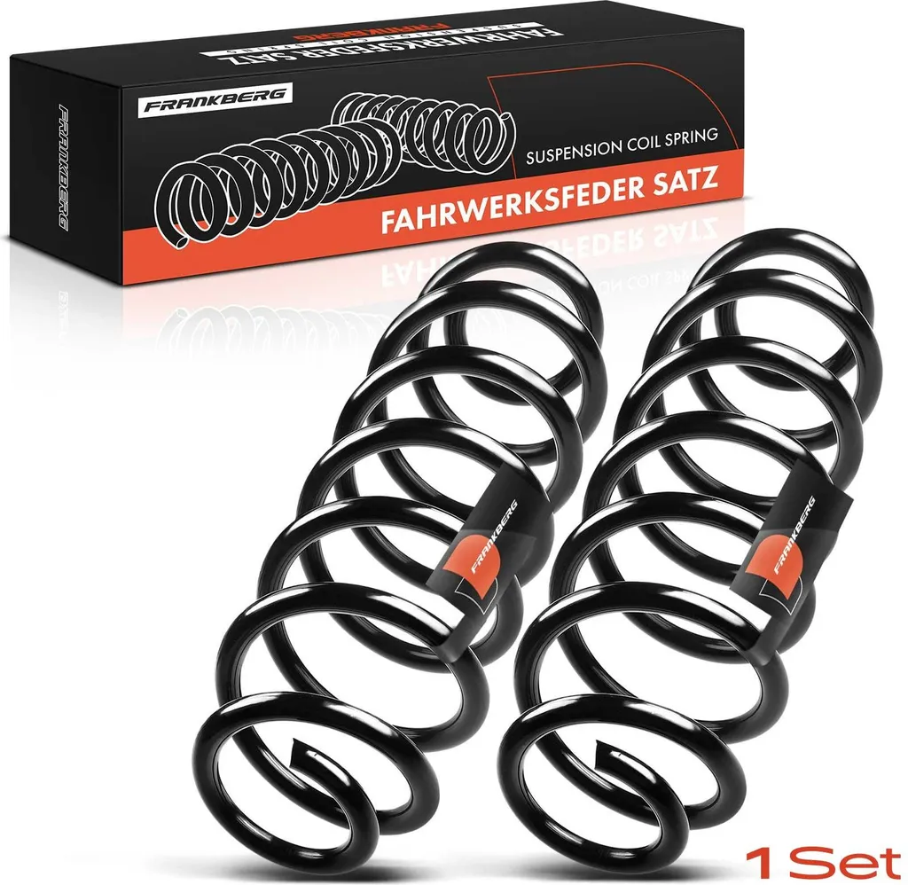 Paire de Ressorts Hélicoïdaux de Suspension pour Skoda Octavia et VW